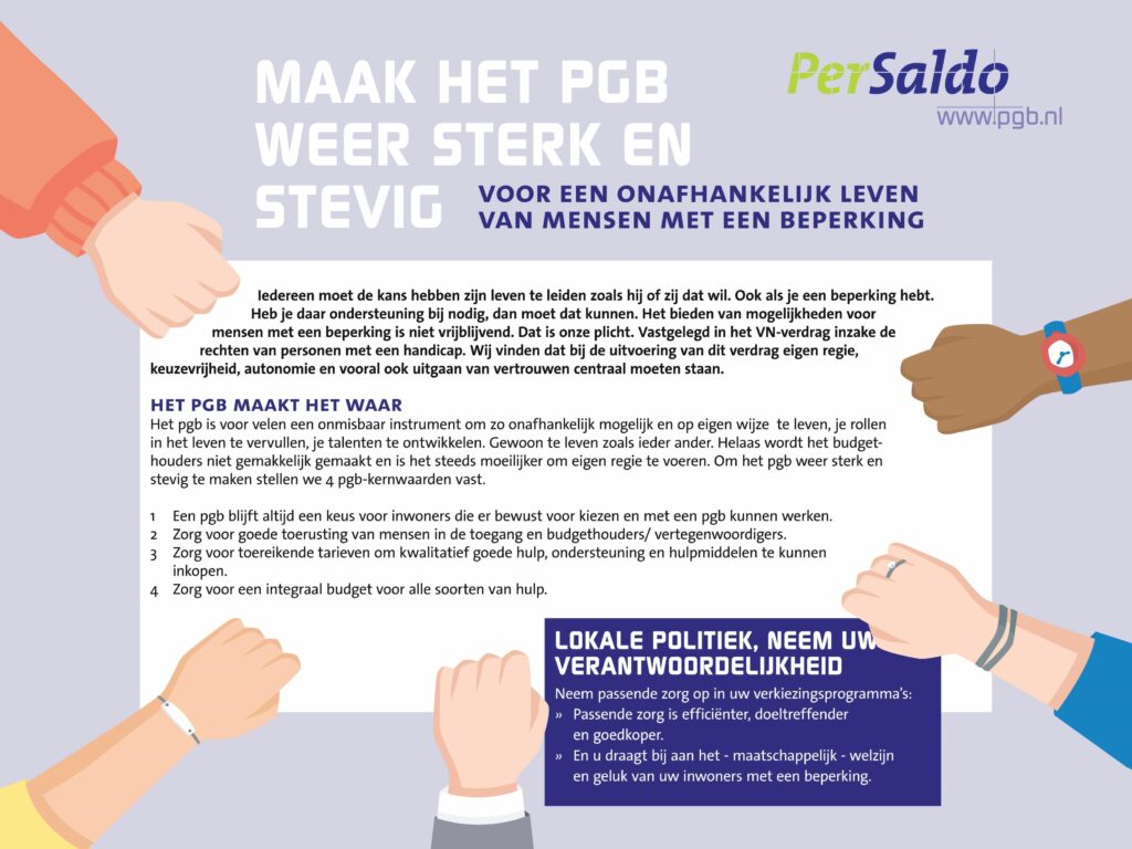 Flyer gemeenteraadsverkiezingen 2022